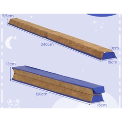 Barna de echilibru Costway FH10069BL (Blue/Brown) Thumb