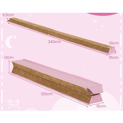 Barna de echilibru Costway FH10069PI (Pink/Brown) Thumb