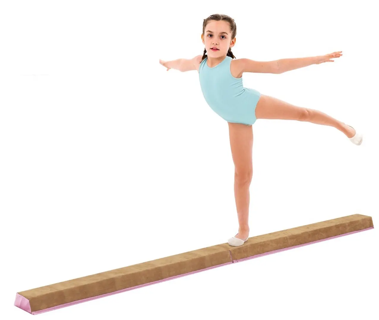 Barna de echilibru Costway FH10069PI (Pink/Brown)