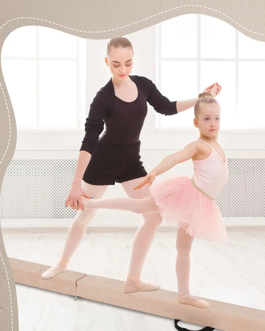 Бревно гимнастическое Costway FH10130CF (Brown) - 3