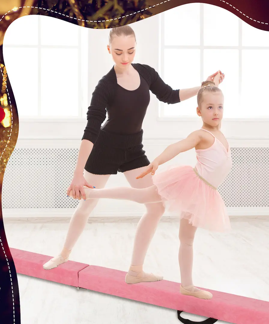 Barna de echilibru Costway FH10130FS (Pink) - 3