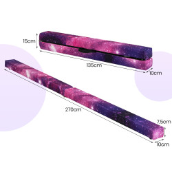 Бревно гимнастическое Costway FH10130JZ (Purple) Thumb