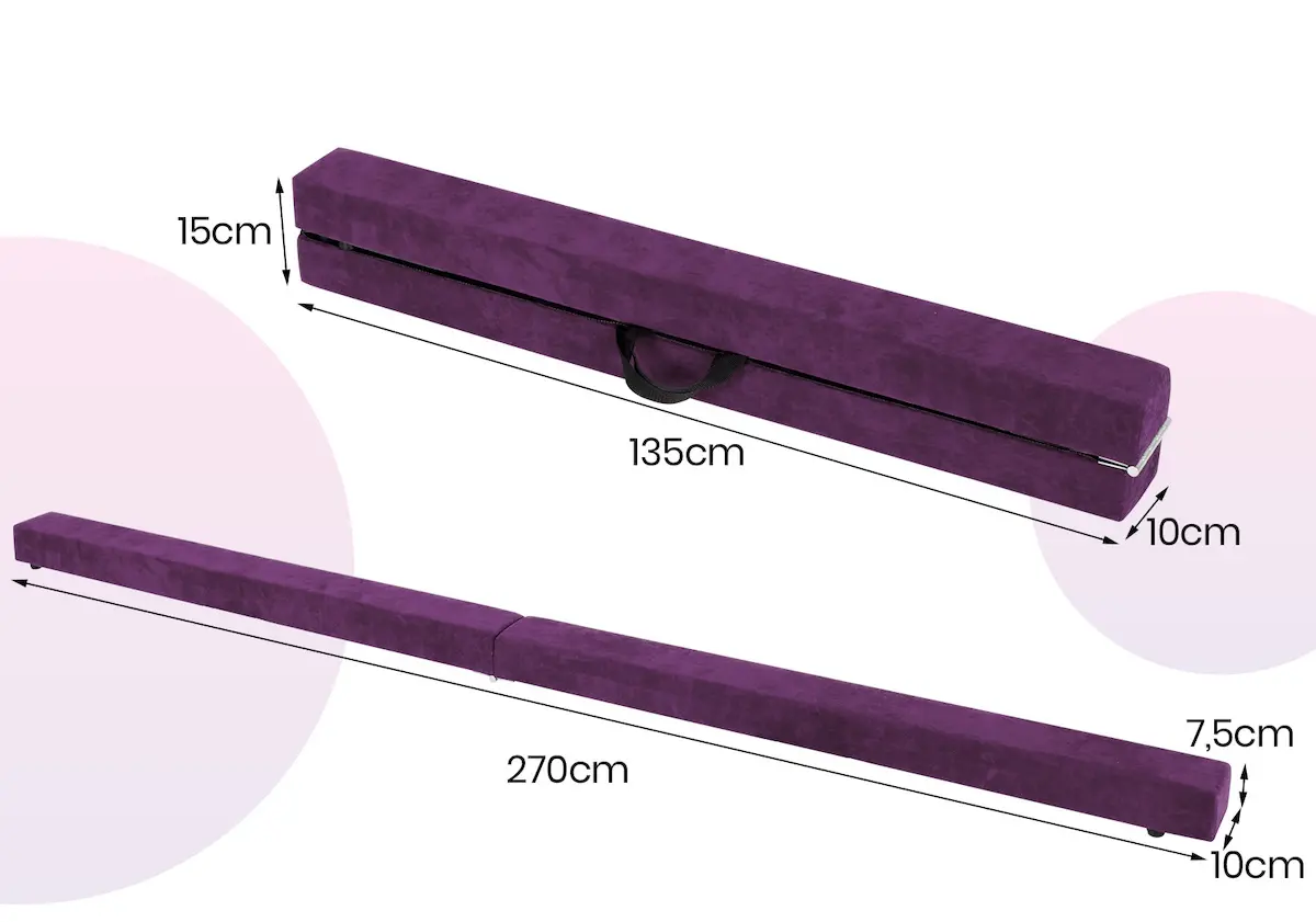 Barna de echilibru Costway FH10130PU (Purple) - 2