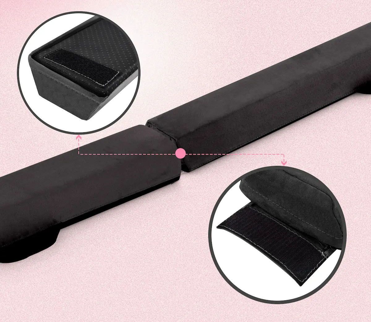 Barna de echilibru Costway FH10133DK (Black) - 2