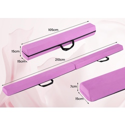 Бревно гимнастическое Costway FH10133PU (Purple) Thumb