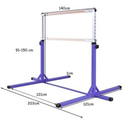 Bara de gimnastica Costway SP37169PU (Purple) Thumb