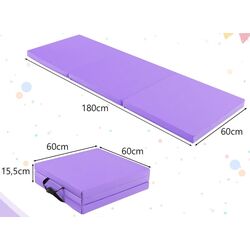 Коврик для йоги Costway FH10093PU (Purple) Thumb