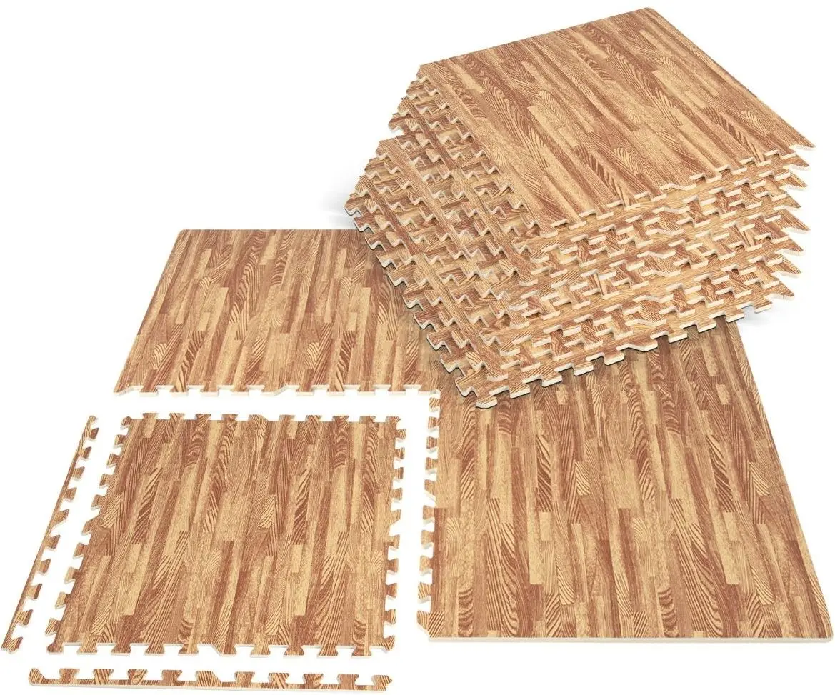 Covoras-puzzle Costway HZ10151 (Natural)