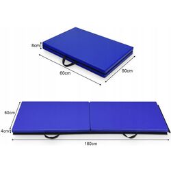 Мат гимнастический складной Costway SP37323BL (Blue) Thumb