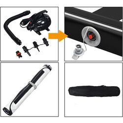 Saltea gonflabila pentru gimnastica Costway SP37188DE-BK (Black) Thumb