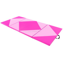 Saltea pliabila pentru gimnastica Costway FH10092FM (Pink)