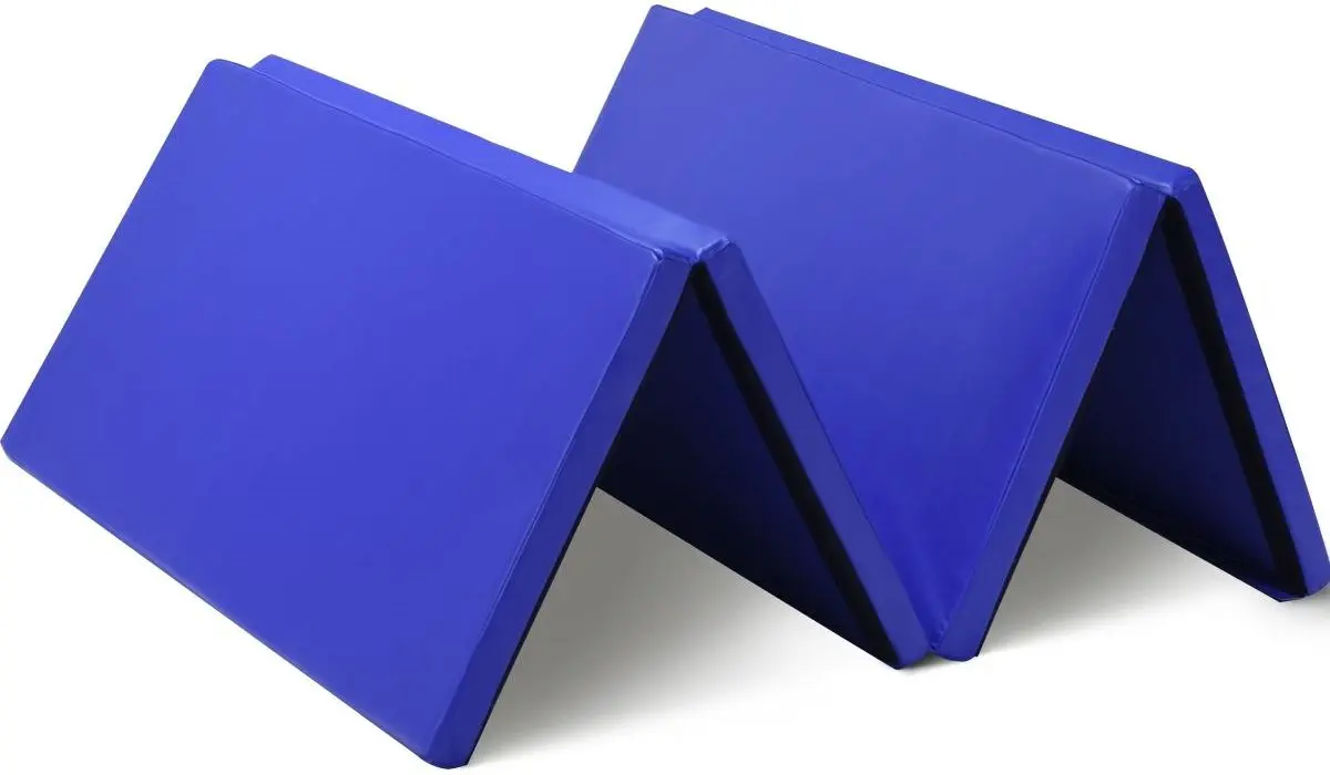 Складной гимнастический мат Costway FH10087NY (Blue) - 3