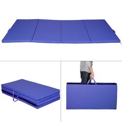 Складной гимнастический мат Costway FH10087NY (Blue) Thumb