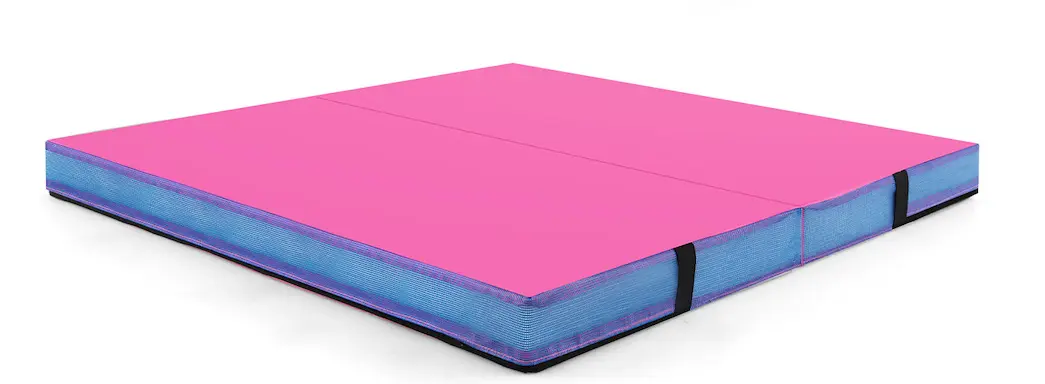 Saltea pliabila pentru gimnastica Costway FH10090RO (Pink)
