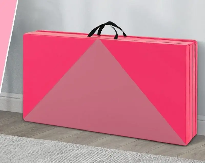 Saltea pliabila pentru gimnastica Costway FH10092MH (Pink)