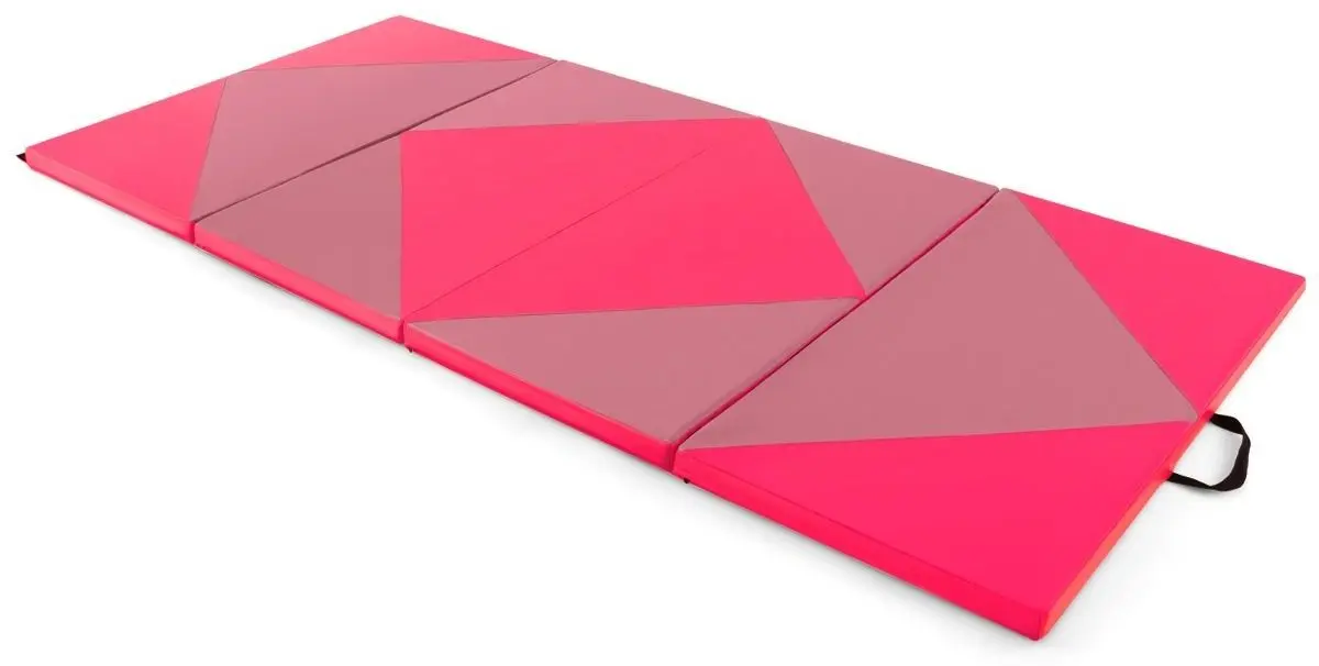 Saltea pliabila pentru gimnastica Costway FH10092MH (Pink)