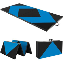 Saltea pliabila pentru gimnastica Costway FH10092NY (Black/Blue) Thumb
