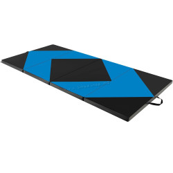 Saltea pliabila pentru gimnastica Costway FH10092NY (Black/Blue)