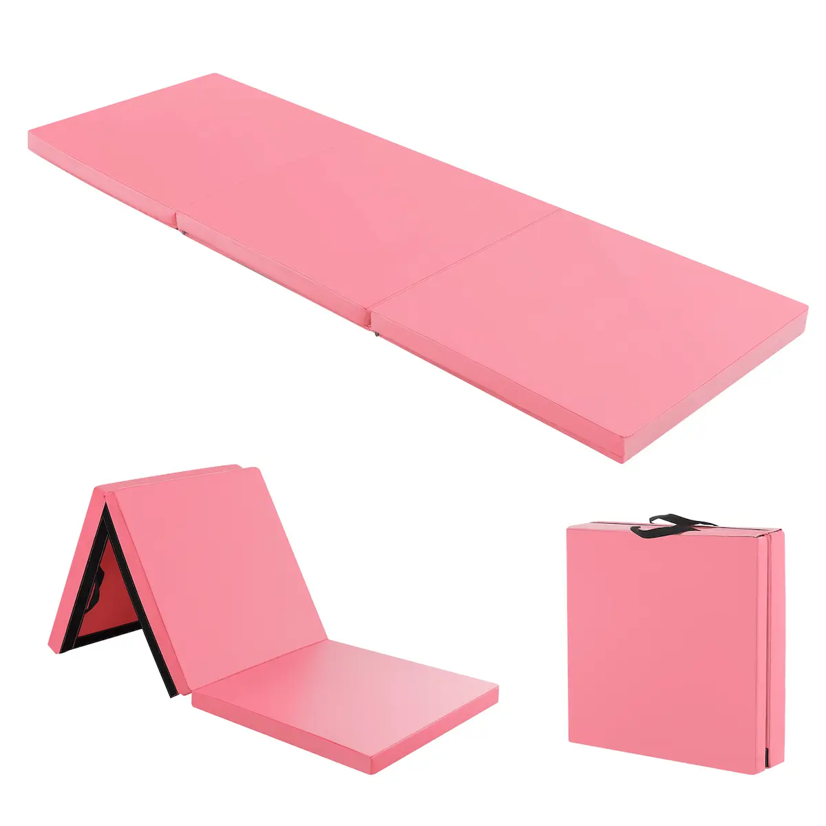 Saltea pliabila pentru gimnastica Costway FH10093FS (Pink) - 2