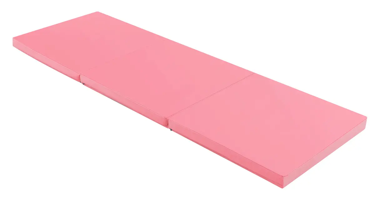 Saltea pliabila pentru gimnastica Costway FH10093FS (Pink)