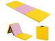 Saltea pliabila pentru gimnastica Costway FH10093HF (Yellow/Pink)