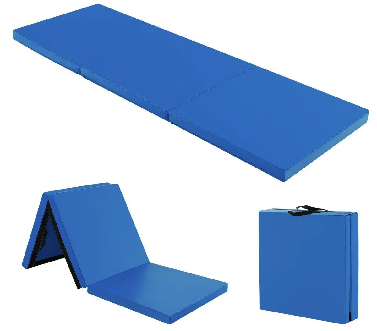 Saltea pliabila pentru gimnastica Costway FH10093NY (Blue) - 2