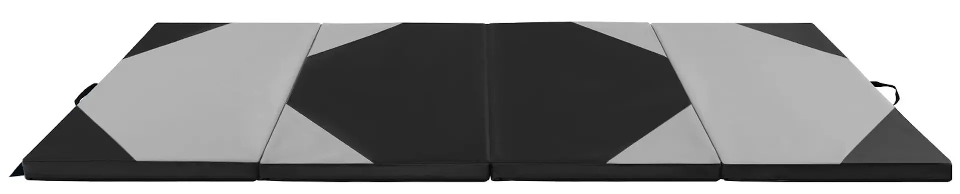 Saltea pliabila pentru gimnastica Costway FH10100GR (Grey/Black)