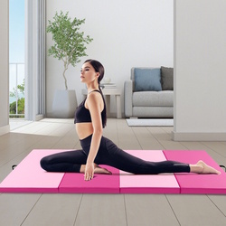 Saltea pliabila pentru gimnastica Costway FH10111RO (Pink) Thumb