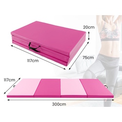 Saltea pliabila pentru gimnastica Costway FH10111RO (Pink) Thumb
