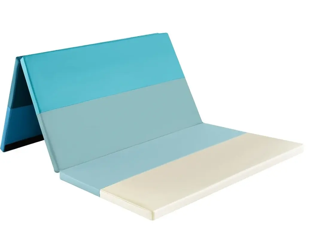 Saltea pliabila pentru gimnastica Costway FH10115BL (Blue)