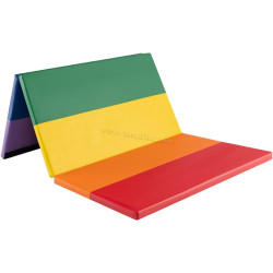 Saltea pliabila pentru gimnastica Costway FH10115CS (Multicolor)