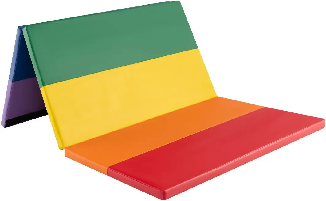Saltea pliabila pentru gimnastica Costway FH10115CS (Multicolor)