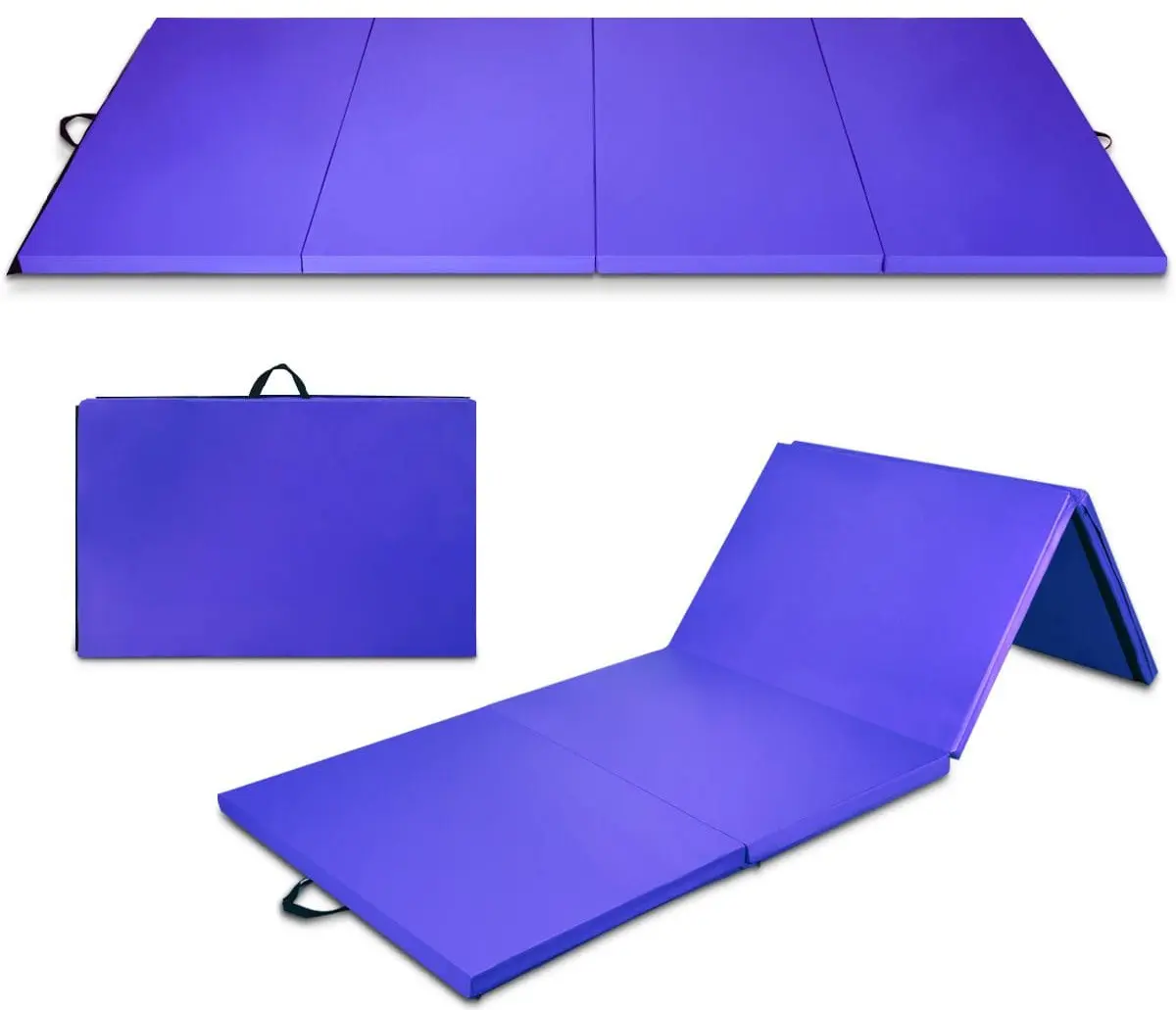 Saltea pliabila pentru gimnastica Costway SP37003SZ (Purple) - 2