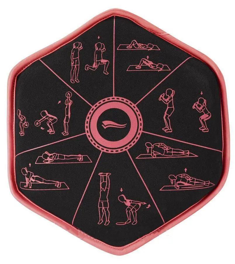 Disc cu nisip Crivit 282683 (Black/Red)