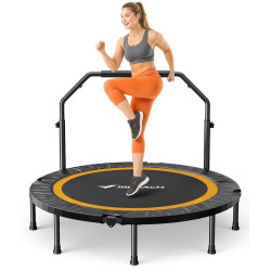 Фитнес-трамплин Dayu Fitness MR-2421B2 (Black/Yellow) Thumb