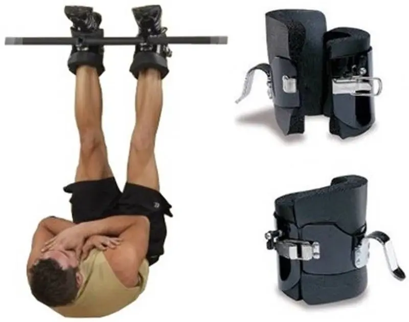 Ghete inversie pentru glezne Dayu Fitness Inversion Boots DY-BT-166 (Black)