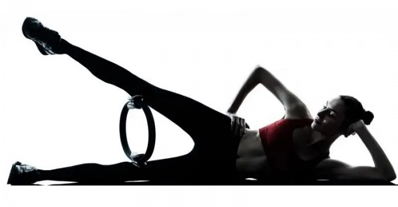 Inel pentru pilates Dayu Fitness DY-PR-010-1 (Black)