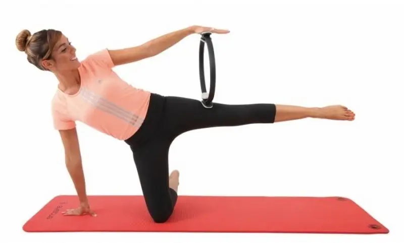 Inel pentru pilates Dayu Fitness DY-PR-010-1 (Black)