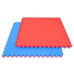 Ковер защитный Dayu Fitness DY-EM-095 (Red/Blue)