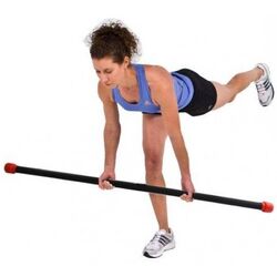 Baston gimnastic Dayu Fitness DY-BR-080 1kg (Black) Thumb