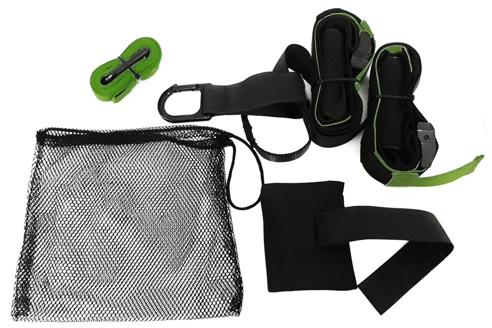 Coarda de suspensie Dayu Fitness DY-AB-101 (Black/Green)