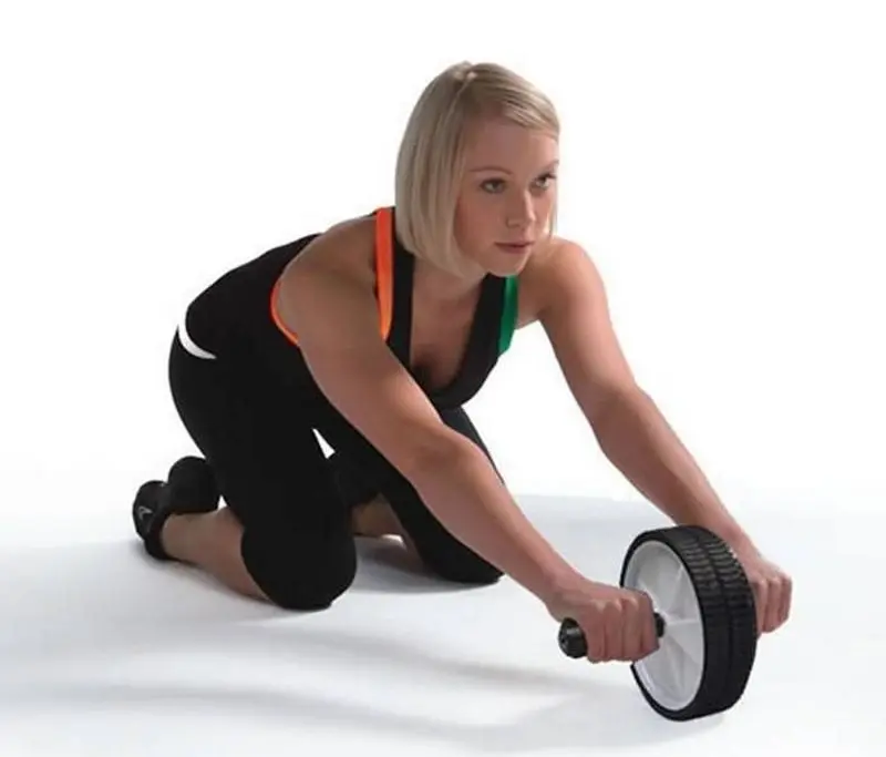 Roata pentru abdomen Dayu Fitness DY-AB-061 (Dark Blue/White)