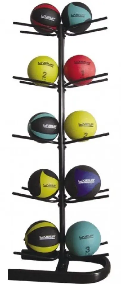 Suport pentru mingi medicinale Dayu Fitness DY-1081 (Black)