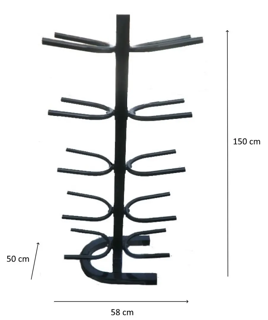 Suport pentru mingi medicinale Dayu Fitness DY-1081 (Black)