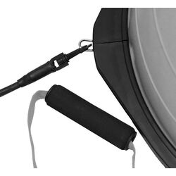 Minge echilibru pentru gimnastica DHS Bosu Ball 58cm (Silver) Thumb