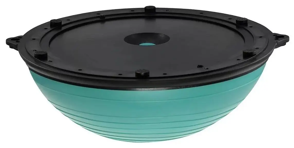 Minge echilibru pentru gimnastica DHS Bosu Ball 58cm (Turquoise) - 2