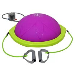 Minge echilibru pentru gimnastica DHS Bosu Ball 60cm (Purple/Green) Thumb