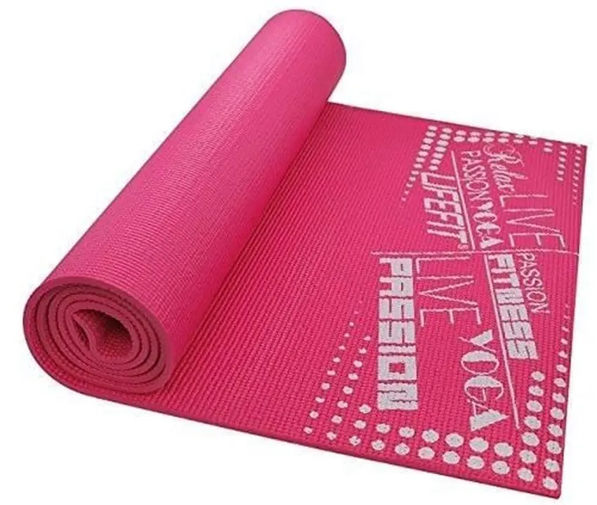 Covoras pentru yoga Dhs Slimfit 173x58x0.6cm (Burgundy) - 3