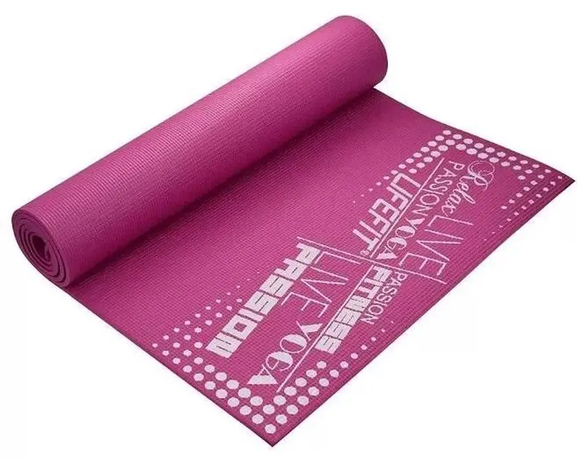 Covoras pentru yoga Dhs Slimfit 173x58x0.6cm (Burgundy)