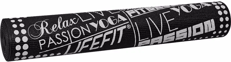 Covoras pentru yoga Dhs Slimfit 529FMATA0206 (Black)